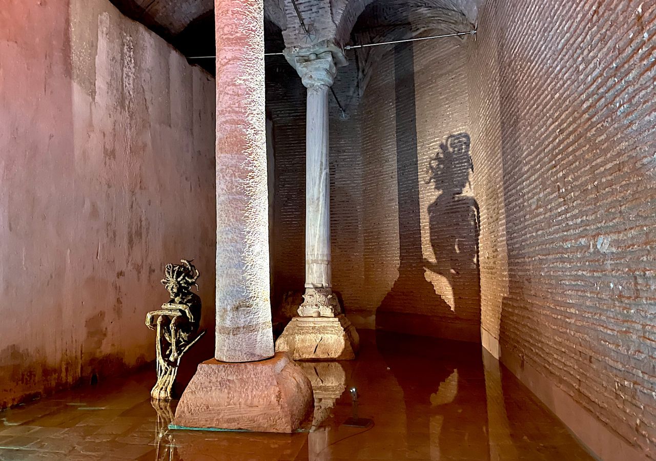 Entrance To Cistern In Istanbul